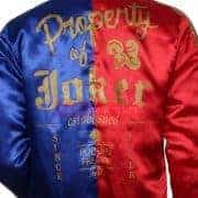 Joker Harley Quinn Suicide Squad Jacket Close up