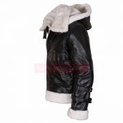 B3 Aviator Ginger Fur Lined Winters Leather Jacket