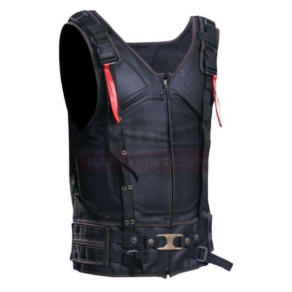 The Dark Knight Rises Tom Hardy Bane Leather Vest