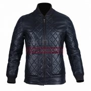 Classic Diamond Quilted Fashion Leather 2 Jacket