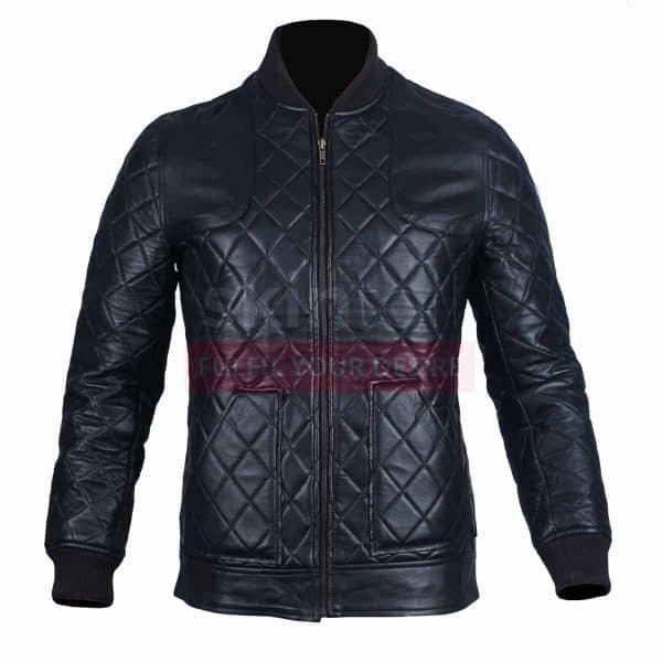 mens designer black leather jackets motorcycle