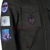 Green Air Flight Bomber Flying Cotton Jacket