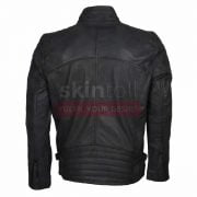 Grey Motorcycle Top Grade Leather Jacket