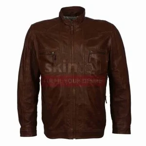 Casual Motorcycle Biker Jacket