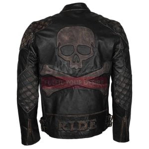 Brando Skull Biker Jacket