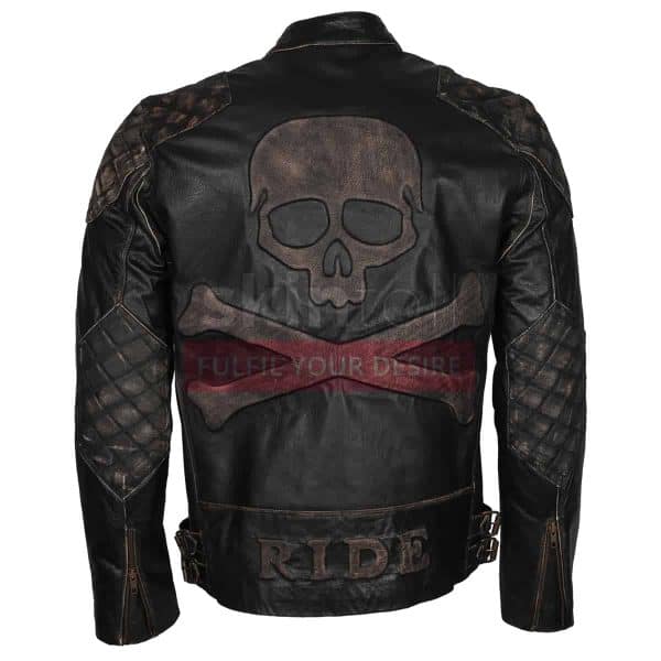 Brando Skull Biker Jacket