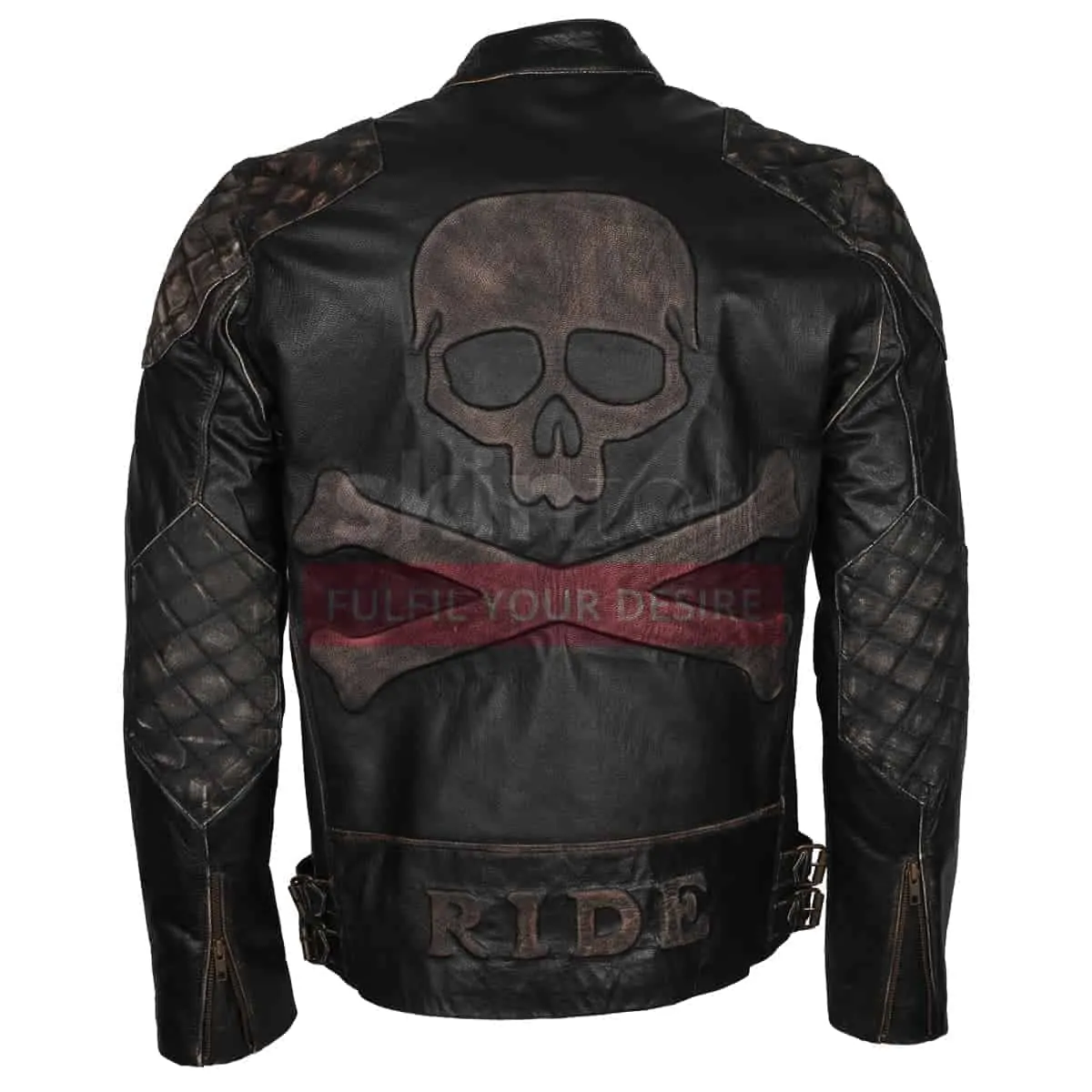 Brando Skull Biker Jacket