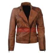 new-classic-brown-womens-motorcycle-biker-lamb-skin-leather-jacket