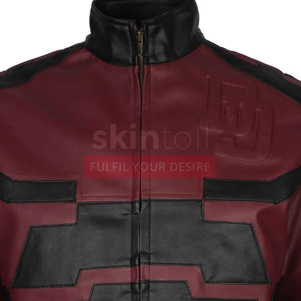 Daredevil Charlie Cox leather jacket