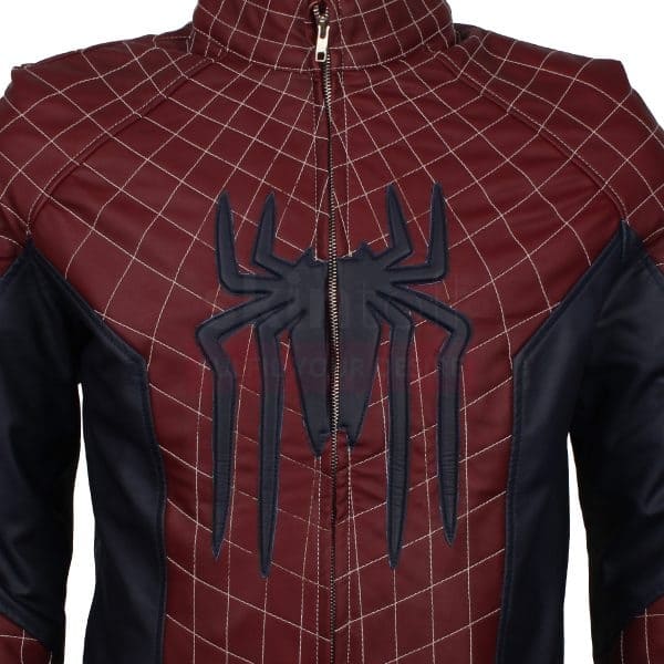 amazing spider man 2 leather jacket