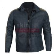 Star wars Fur Hooded leather jacket
