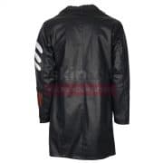 Suicide Squad Captain Boomerang Jai Courtney Fur Leather Coat