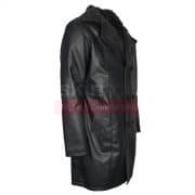Suicide Squad Jai Courtney Captain Boomerang Fur Leather Coat