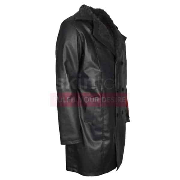 Suicide Squad Jai Courtney Captain Boomerang Genuine Leather Coat