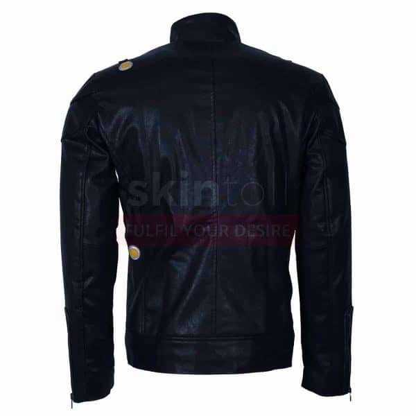 The Flash Fire Storm DC Comics Series Black Cosplay Leather Jacket