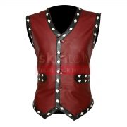 the-warriors-movie-white-diamond-motorbiker-leather-vest-jacket