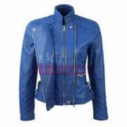 women-motorcycle-blue-soft-leather-jacket