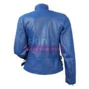 women-blue-motorcycle-leather-jacket