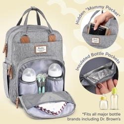 RUVALINO Diaper Bag Backpack